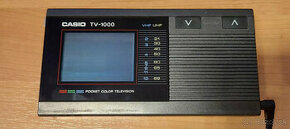 Predám vintage prenosné LCD TV Casio TV-1000