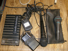 Elektrónky,kryštály TESLA,mikrofóny GAS,Audio-technica,Shure