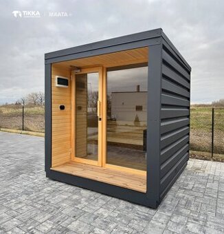 [DOSTUPNÉ] Záhradná sauna TIKKA model MAATA (bestseller)