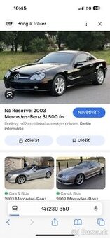 Mercedes SL 350 r.v.2007