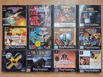 Hry na PS1 od 5€.
