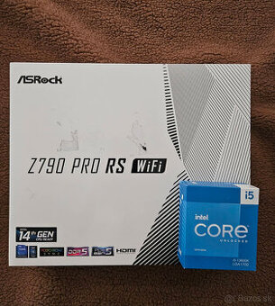 Predám kombo i5 13600K + Z790 Pro RS WiFi (v záruke)