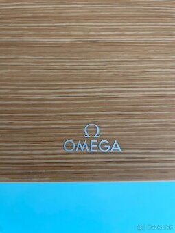 Hodinky drevená krabička Omega