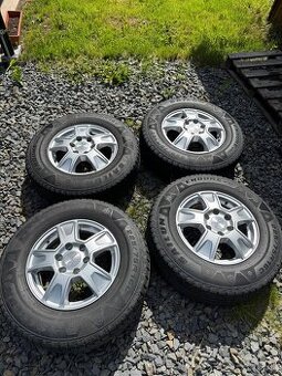 Kolesá DEZENT Van 6x130 ET62 + zimné pneu 225/75 r16 C