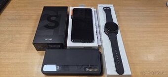 S21 5G + Watch 4 44mm + príslušenstvo