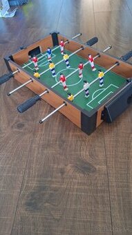 Stolný futbal drevený kalčeto spoločenská hra aj na chatu