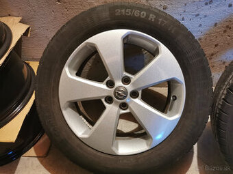Opel Mokka - originál 17" alu disky s letnými pneu