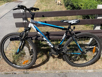 Predám bicykel CTM Rebel 1.0 black/light blue 18"