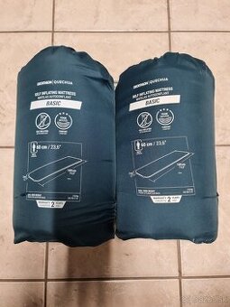 2x Kempingový samonafukovací matrac 185x60x3cm