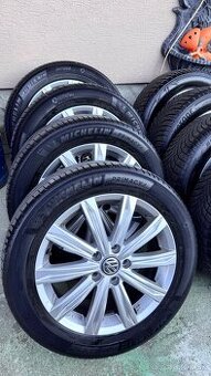 Letné 215/55 R17 + original 5x112 Disky