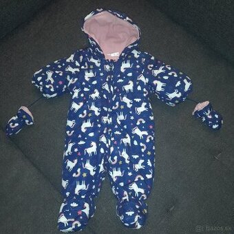 Zimny overal 62 dievčenský
