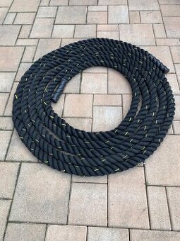 Posilňovacie lano na Crossfit