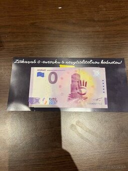 0 eurová bankovka