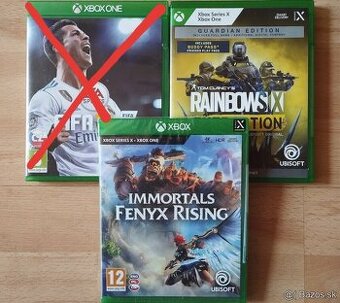 Predám hry na Xbox One
