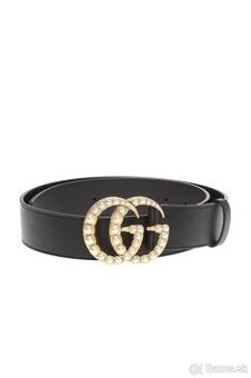 Gucci embellished GG marmont buckle belt