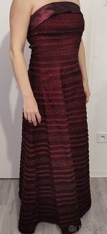 Vinovo červene šaty
