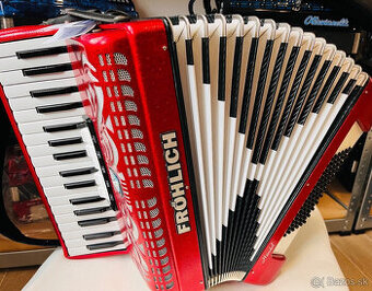 Predám akordeón Weltmeister-Fröhlich Handel 72 basový - nový