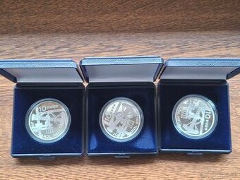 Strieborné pamätne mince