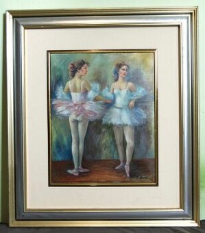 Olejomaľba - Antonio Manna (1952-2022) - Baletky