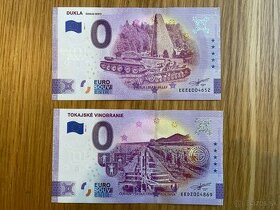 0 euro, eurosouvenir, bankovky ROK 2021
