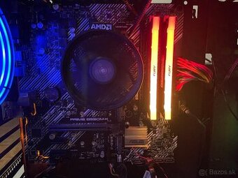 B550M-K, Ryzen 5 2600, DDR4 (2x16GB) 3600MHz