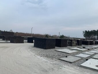Betónové žumpy betónová žumpa septik nádrž na dažďovú vodu