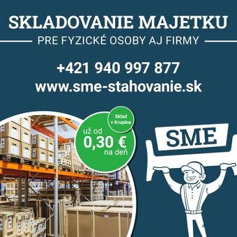 Skladovanie, uskladnenie majetku