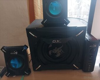 Predám reproduktory 2.1 gx gaming genius 120w