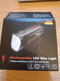 BOLEi LED sada svetiel na bicykel 100 LUX, USB, IPX5