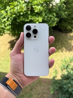 iPhone 15 pro 256gb White Titanium
