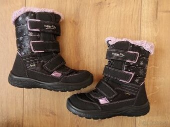 Zimné topánky / čižmy / snehule - SUPERFIT veľ. 31