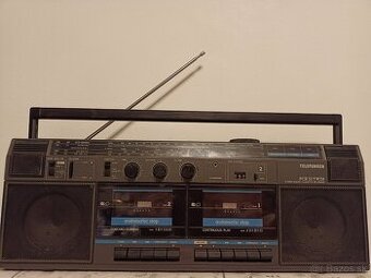 Telefunken PCR 33 twin radiomagnetofon retro 2 kazeťák