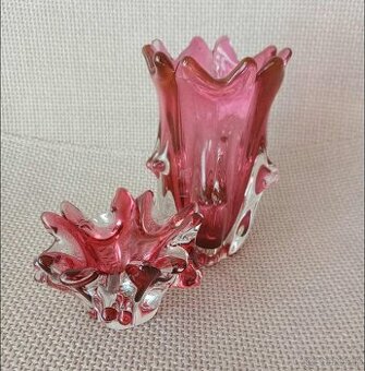 Zberateľská váza a popoľník, J.Taraba