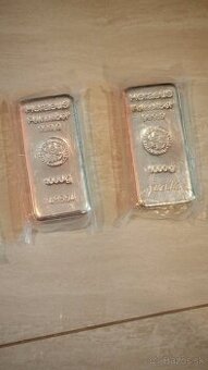 Strieborné tehličky 1kg