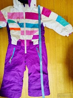 Detská kvalitná značková kombinéza na zimu 98/104