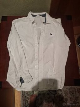 Biela chlapčenská košeľa 158