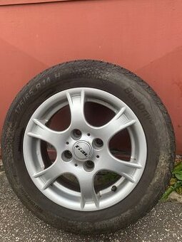 Pneumatiky na diskoch - 1