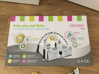 Detská hracia podložka / hrazdička Ricokids 110 x 100 cm