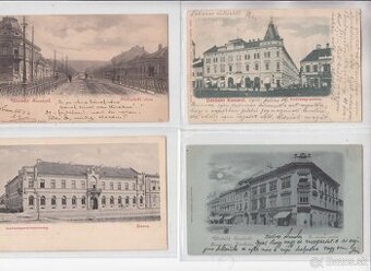 Historické pohľadnice Košíc