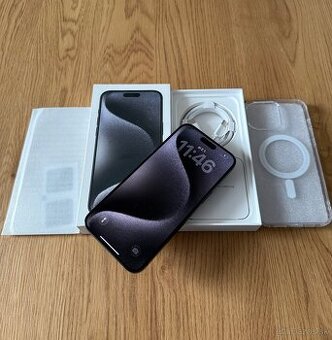 iPhone 15 Pro Max 256 gb Black Titanium v záruke