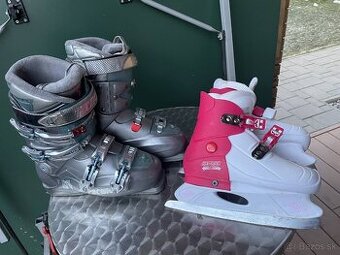 Predám dámske lyžiarky TECHNICA EU- 40,5-41 Dievčenske korču