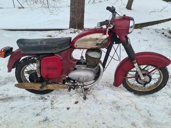 Jawa 250/353 kyvacka na prihlasenie