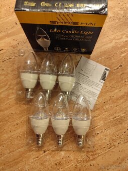 LED žiarovky Candle Light 2700k