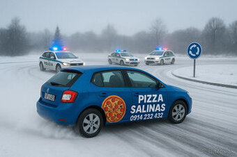 Hľadáme šoféra na rozvoz jedla – Pizza Salinas Kolíňany