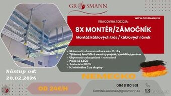 MONTÉR/ZÁMOČNÍK