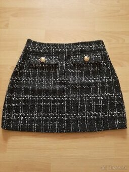 Tweedová sukňa Shein