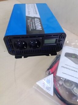 Menič napätia 12V/230V 2000W/4000W