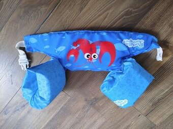 Plavecká vesta s rukávnikmi