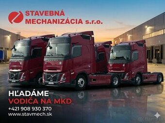 Vodič / vodička - medzinárodná kamiónová doprava