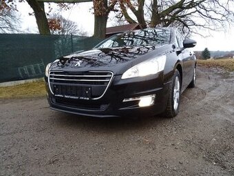 Peugeot 508 2,0 HDi 110kW 1x maj. 2x alu kola, pěkná výbava